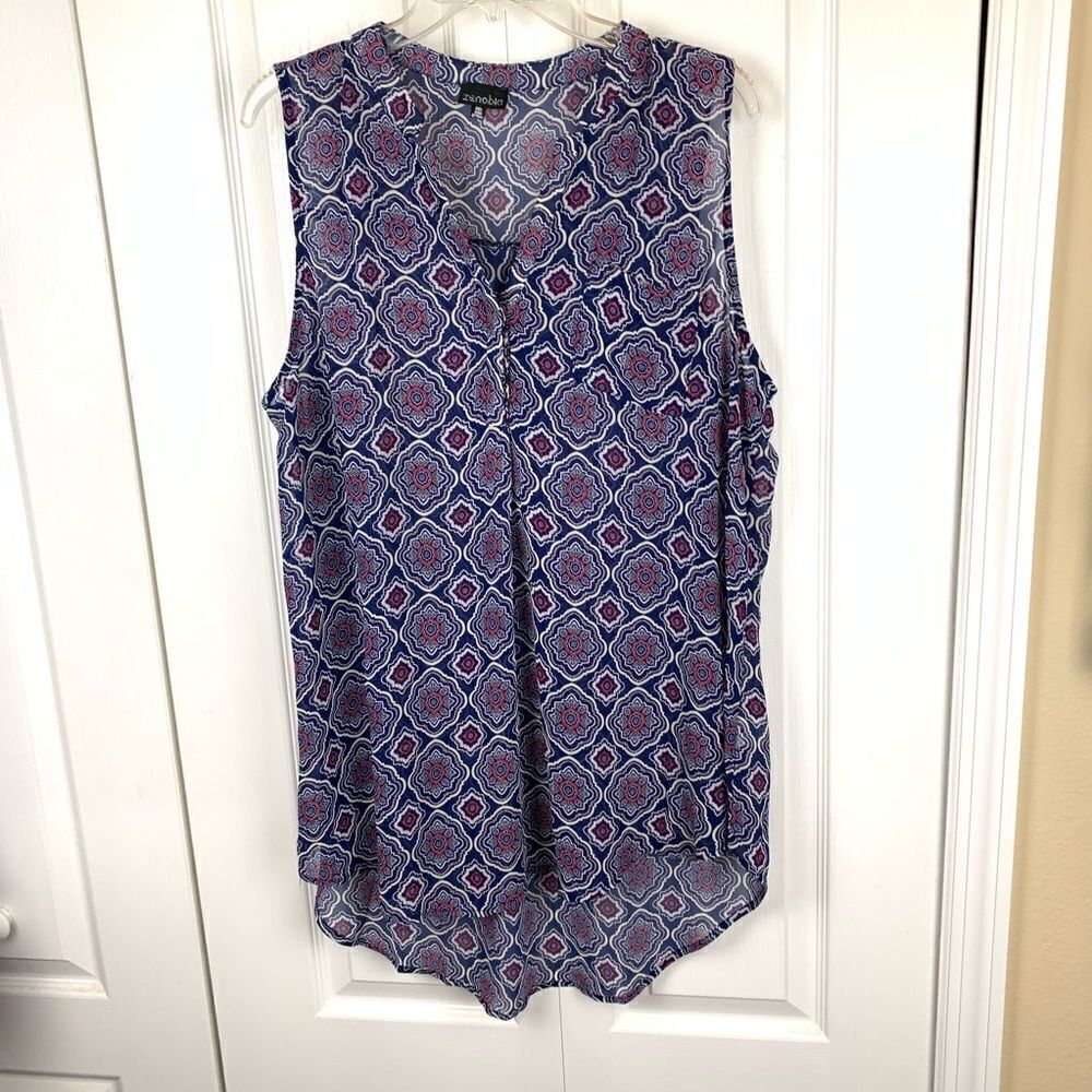 Zenobia Sleeveless Blouse‎